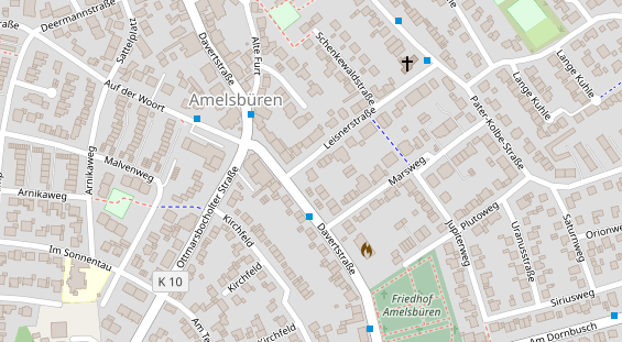 Friseur auf Satellitenbild