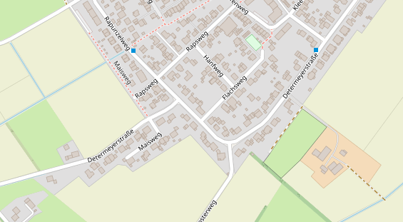 Friseur auf Satellitenbild