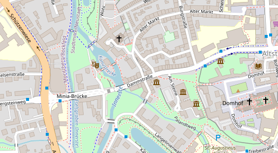 Friseur auf Satellitenbild