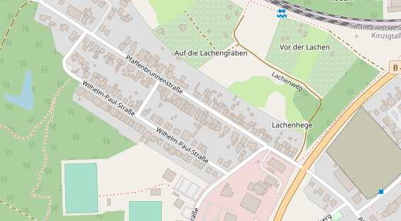 Friseur auf Satellitenbild