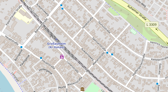 Friseur auf Satellitenbild