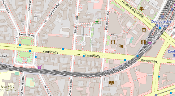 Friseur auf Satellitenbild