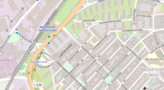 Friseur auf Satellitenbild