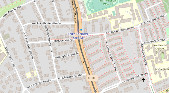 Friseur auf Satellitenbild