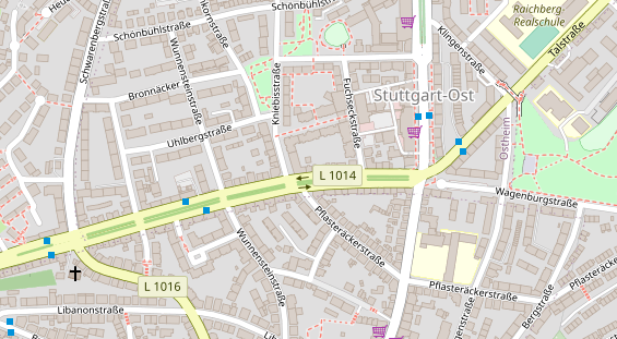 Friseur auf Satellitenbild