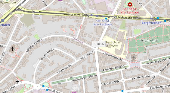 Friseur auf Satellitenbild