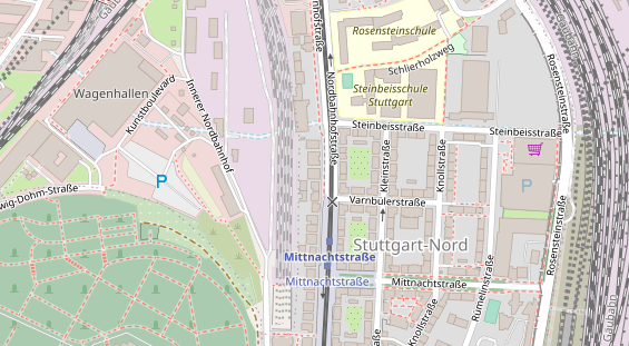 Friseur auf Satellitenbild