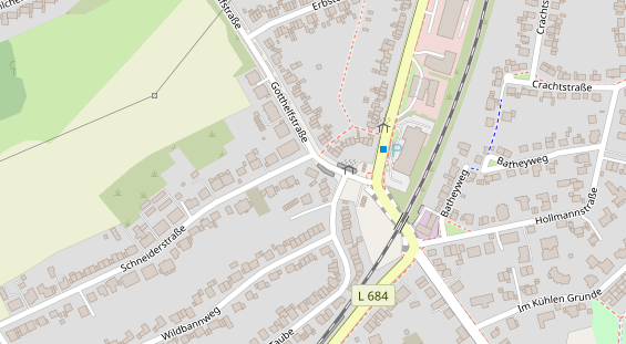 Friseur auf Satellitenbild