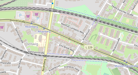 Friseur auf Satellitenbild