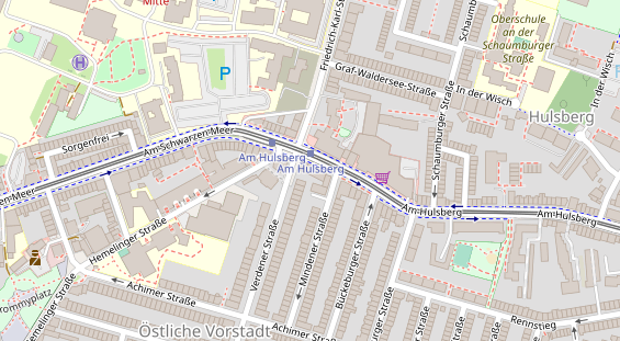 Friseur auf Satellitenbild