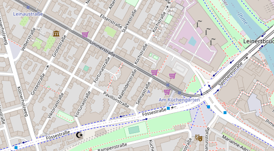 Friseur auf Satellitenbild