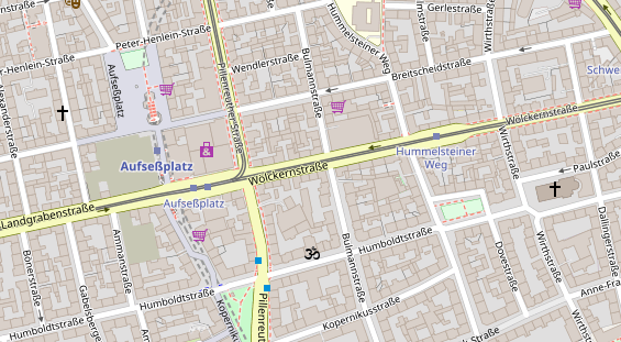 Friseur auf Satellitenbild