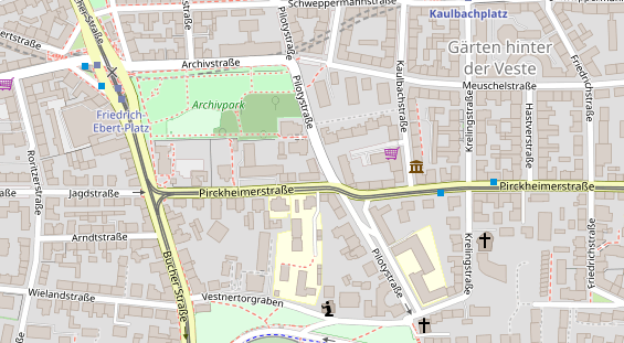 Friseur auf Satellitenbild