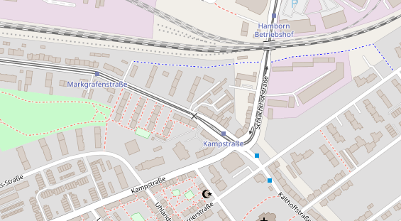 Friseur auf Satellitenbild