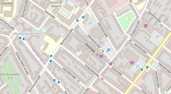 Friseur auf Satellitenbild