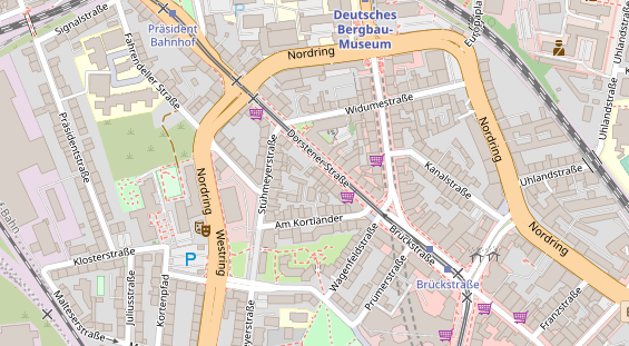 Friseur auf Satellitenbild