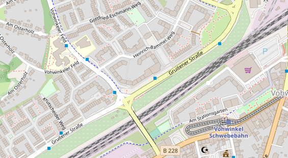 Friseur auf Satellitenbild