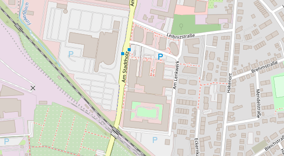 Friseur auf Satellitenbild