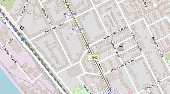 Friseur auf Satellitenbild