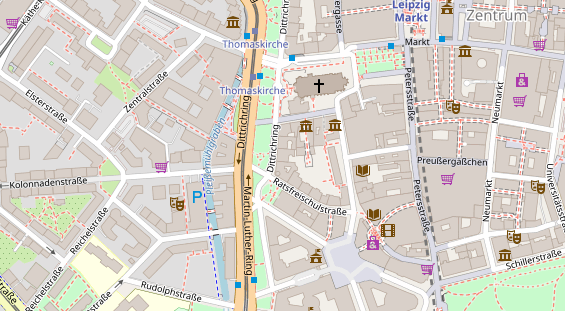 Friseur auf Satellitenbild