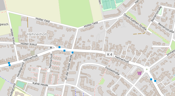 Friseur auf Satellitenbild