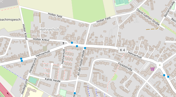 Friseur auf Satellitenbild