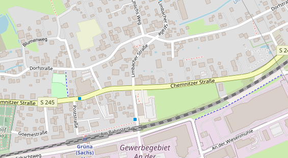 Friseur auf Satellitenbild